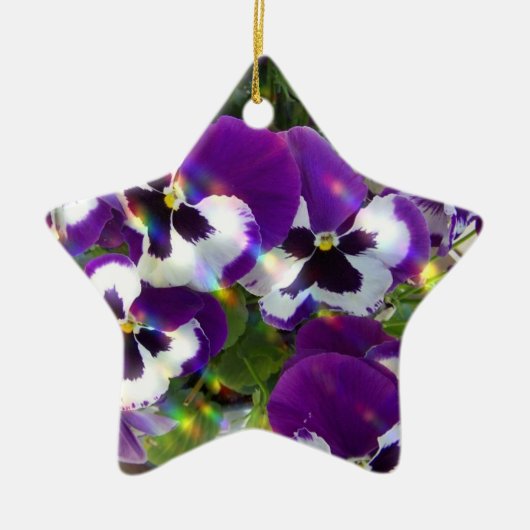 Pansies Ornament (Voorkant)