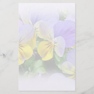 Pansies - Paars en geel Briefpapier