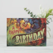 Pansies Pansy Rainbow Flowers Floral (Staand voorkant)