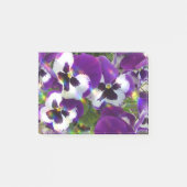 Pansies Post-it® Notes (Voorkant)
