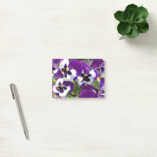 Pansies Post-it® Notes (Kantoor)