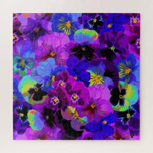 Pansies Puzzel (Horizontaal)