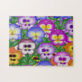 Pansies Puzzle (Horizontal)