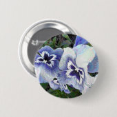 PANSIES RONDE BUTTON 5,7 CM (Voorkant /achterkant)