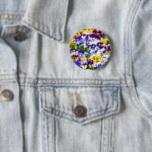 Pansies Ronde Button 5,7 Cm (In situ)