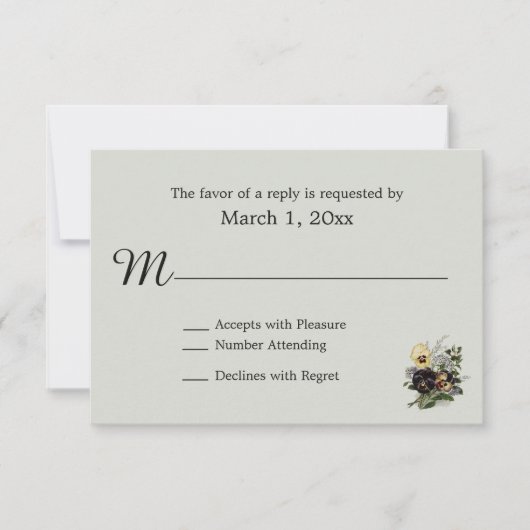Pansies RSVP (Voorkant)