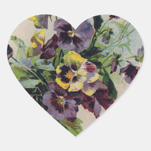 Pansies - Sticker (Voorkant)