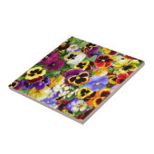  Pansies Tegeltje (Zijkant)