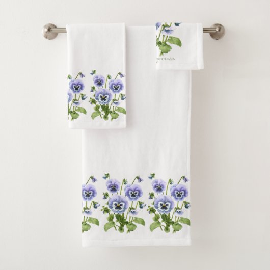 Pansies violettes (En situation)