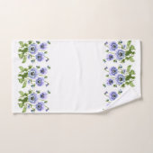 Pansies violettes (Serviette à main)