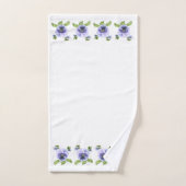Pansies violettes (Serviette à main)