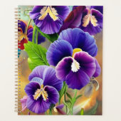 Pansies violettes -AI ART (Devant)