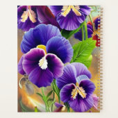 Pansies violettes -AI ART (Dos)