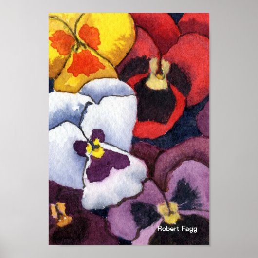 Pansy #2 Art Print (Voorkant)