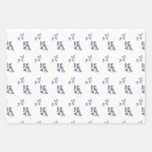 Pansy and Lavender Assortment of Wrapping Paper (Voorkant 3)