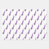 Pansy and Lavender Assortment of Wrapping Paper (Voorkant 2)