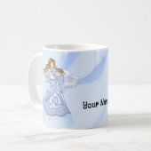 Pansy angel koffiemok (Voorkant links)