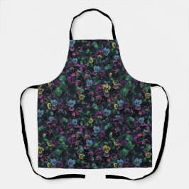 Pansy Apron (vintage style) Schort