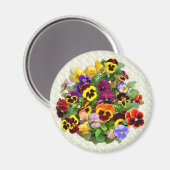 PANSY BEAUTY~ Magnet Magneet (Voorkant / Achterkant)