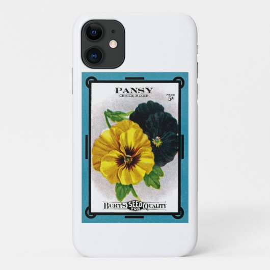 Pansy Case-Mate iPhone Case (Achterkant)