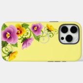 Pansy Case-Mate iPhone Case (Achterkant (horizontaal))