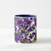 Pansy Ceramic Coffee Mok (Midden)