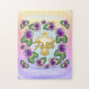 Pansy Christelijke Kruis puzzel