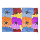 Pansy Collage Kussensloop (Voorkant)