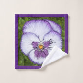 Pansy Dark Purple (Gant de toilette)