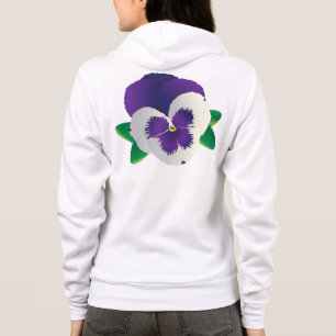 Pansy design Hoodie