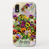Pansy Display Case-Mate iPhone Case (Achterkant)