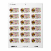Pansy Display ~ Label (Full Sheet)