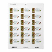 Pansy Display ~ Label # 5 (Full Sheet)