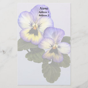 Pansy Duo Wedding Products Briefpapier