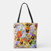 Pansy en Butterfly Draagtas (Achterkant)