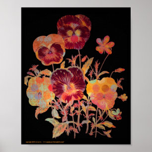 Pansy Exotica 8x10 Poster