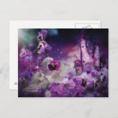 Pansy Fantasy Art Briefkaart (Voorkant / Achterkant)