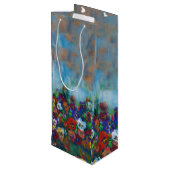 Pansy Gift Bag Wijn Cadeautas (Achterkant Gekanteld)