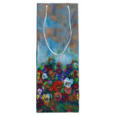 Pansy Gift Bag Wijn Cadeautas (Achterkant)