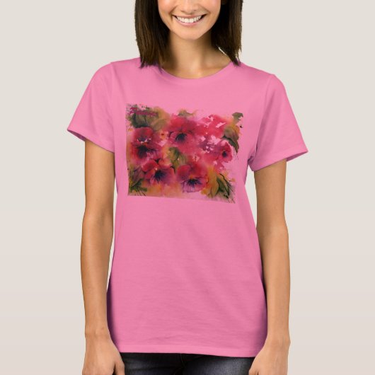 Pansy Long Slaped Shirt (Voorkant)