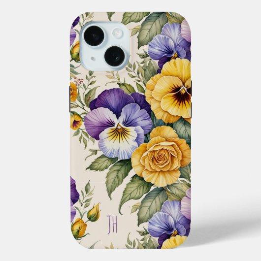 Pansy Lovers Glorious Case-Mate iPhone Case (Achterkant)