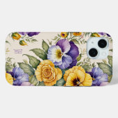 Pansy Lovers Glorious Case-Mate iPhone Case (Achterkant (horizontaal))
