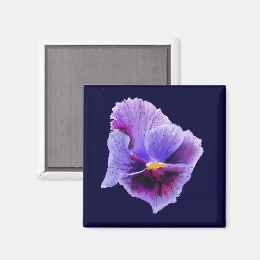 Pansy Magnet (Recto/Verso)