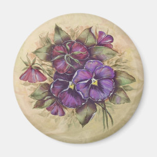 Pansy Magnet Magneet