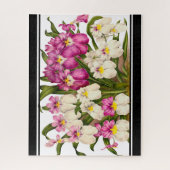  Pansy Orchid Flowers Puzzle Legpuzzel (Verticaal)