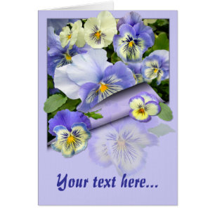 PANSY PASTEL ~ Card