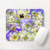 PANSY PASTEL ~ Mousepad Muismat (Met muis)