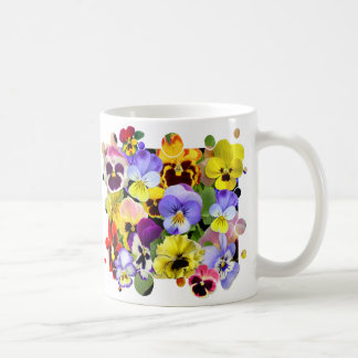 Pansy Patchwork Koffiemok