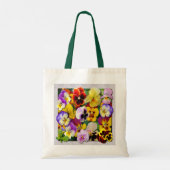 Pansy Patchwork Tote Bag (Achterkant)