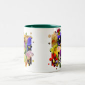 PANSY PATCHWORK ~ Two Tone Mok (Center)